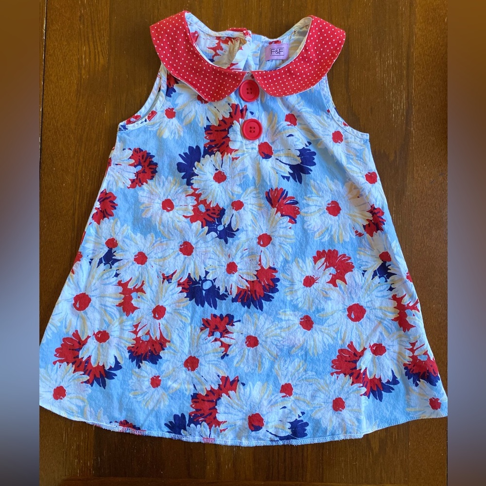 F&F, Floral Dress - 3 to 4 Years Old